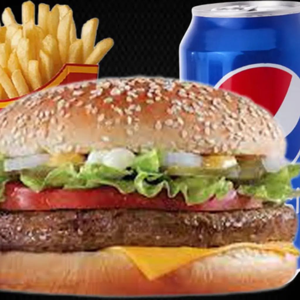 وجبة لحم بالجبنة